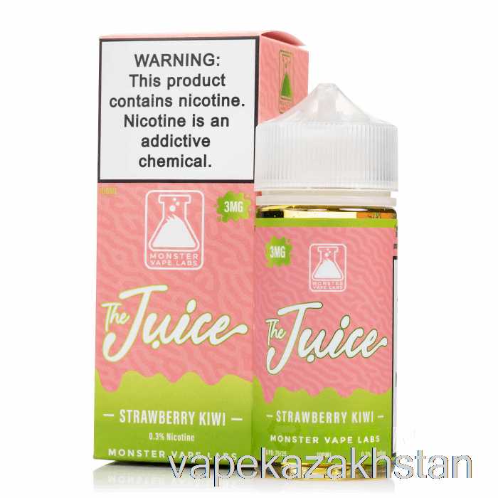 Vape Disposable Strawberry Kiwi - The Juice - 100mL 0mg